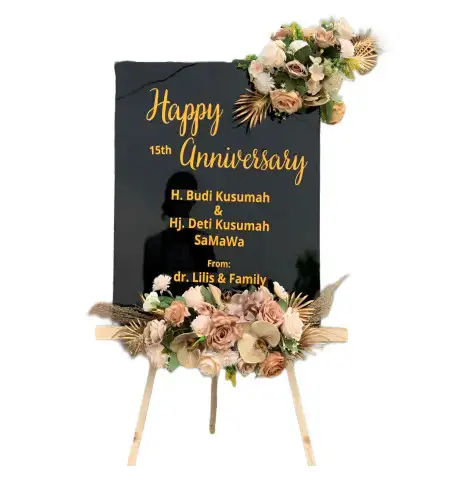 Papan Bunga Akrilik Apawer Hulu